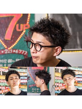 サンアンドマーリィズバーバー 駅前店(SON&MARLEY'S BAR BER) スパイキーショート/海老名バーバー/厚木バーバー