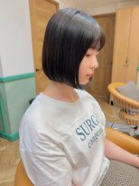 ロンドジェネルーズ 柏(Lond generous)&nbsp;大人ガーリー/ミニボブレイヤー/ミディアムレイヤーカット/柏柏
