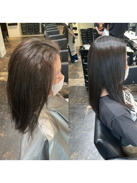 エノア 東京(ENORE) 縮毛矯正/ナチュラル/ストレート/モテ髪/艶髪//髪質改善