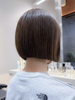 ロンド ロワール 門前仲町(Lond Loire)&nbsp;ボブショートボブ縮毛矯正ベージュグレージュ門前仲町