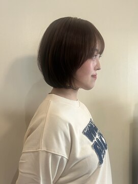 ナループロア ルームー(Nalu pu loa ROOMOO) レイヤーボブ/ボブレイヤー/タッセルカット/韓国ボブ/ボブ