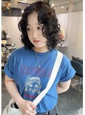 今泉　ブリーチパーマ　ケアパーマ