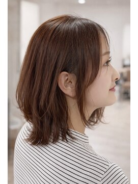 エメヘアデザイン ルイス(Aimer Hair Design Lewis) 大人ナチュラル × くびれミディ