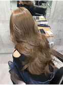 ワンカラーでできるオリーブベージュ♪
