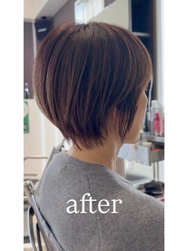 ワイボンドヘアー(Y bond hair) 似合わせカット20代30代40代50代ショートボブくびれレイヤーボブ