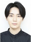 30代40代50代ビジネスマン向け清潔感マッシュセンターパート