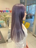 ステラ ヘア デザイン サロン(STELLA hair design salon)&nbsp;透明感ラベンダー×ロング【浅野】