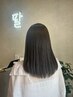 【ロングヘアの方】カット+縮毛矯正+超音波TOKIOトリートメント¥18600