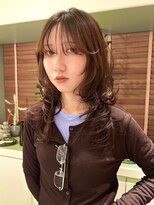 Behov【ベホブ】&nbsp;シャギーカット×ヘーゼルベージュ