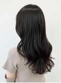 大人可愛い透明感カラー/ブリーチなしカラー/顔周りレイヤー