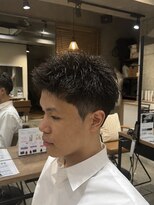 ラボヌールヘアーパルフェ 大宮西口店(La Bonheur hair parfait)&nbsp;[谷本]刈り上げアップバング