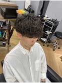 メンズ波巻きスパイラル