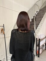 アトレ 福岡大名店(attrait)&nbsp;ツヤ感引き出すブラウンミディアム×トリートメント仕上げ