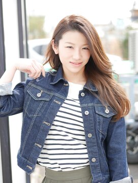 エル バイ ファースト(L by first) 【L by first】ワンサイドロング◎20代30代40代50代