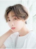 大人おしゃれハンサムショート 360度似合わせカット【梅田】