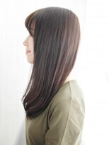 ナル 白山神社参道通り店(nalu)&nbsp;透けバングのワンカールロング