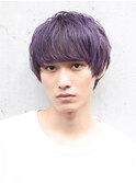 イメチェンハイトーンパープルマッシュ