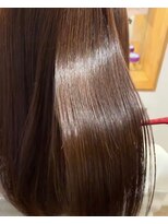 ヘアアンドスパ モア(Hair&Spa More By LikkleMore) 髪質改善ナプリア[カラーを繰り返した毛髪に施術]