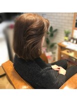 ユーモア(Umore)&nbsp;大人ボブ　ブロースタイル