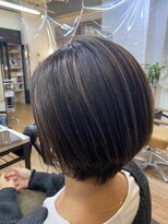 トハコ(&haco)&nbsp;グレンジカラー×ショートボブ☆