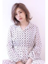 オーロ 宝塚店(ORO)&nbsp;ひし形シルエットグレーベージュエギョモリエアリーミディ