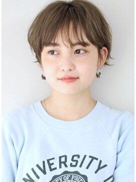 サーカス バイ ビュートリアム 青山(CIRCUS by BEAUTRIUM) マッシュショート　ショートヘア　ショートカット　表参道　小顔