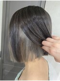 グレージュインナーカラー