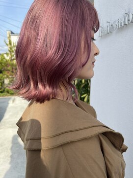 エス(es.) ブリーチピンクカラー