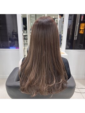 アッシュ 吉祥寺店(Ash) 【Wカラー】くすみミルクティーベージュ