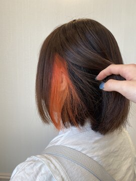 エルベ けやき台店(elve) インナーカラー×ボブヘア