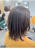 20代30代40代ハイライト外国人風カラープラチナアッシュん