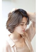 ラフなボブスタイルCALI・田町・三田・美容室・平林大希