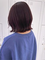 ミミヘアーガーデン(mimi hair garden)&nbsp;透明感カラー/ダークレッド