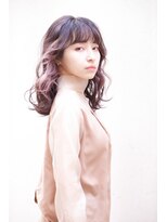 エアー 横浜(AIR)&nbsp;【湯田】ラベンダーピンクインナーカラー