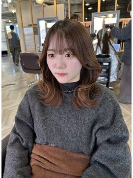 アリスバイアフロート 自由が丘(ALICe by AFLOAT) 鎖骨ミディアムくびれヘア