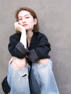 レトン 銀座(leton) ボブ/シアーカラー/カール/銀座/ショートボブ/ハイライト