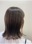【cropes辻堂 斉藤】細ハイライト×外ハネボブ