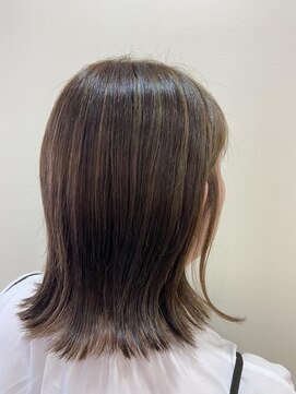 クロップ エス 湘南辻堂(crop es) 【cropes辻堂 斉藤】細ハイライト×外ハネボブ