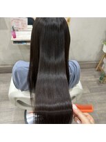 エルデ ナインズ ヘアー スタンド 川口店(elde 9's HAIR STAND)&nbsp;チェリーブラウン/丸顔/ミニウルフ/白髪ぼかし/髪質改善