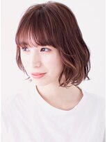アイスバーグ ウェスト 清澄白河(eyesburg W/est)&nbsp;ピンクブラウンゆるふわカールボブ