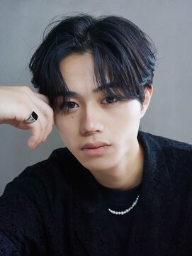 アルバム 銀座(ALBUM GINZA) 韓国マッシュ束感オリーブカラー_ba530352