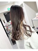 ポイントインナーカラー
