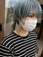 イーゼル ヘアー デザイン 伊賀店(EASEL HAIR DESIGN) ホワイトブルー