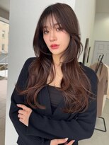 ソヨン 栄店(SOYON)&nbsp;フェミニンロング/似合わせカット/メルティカラー/2wayバング1