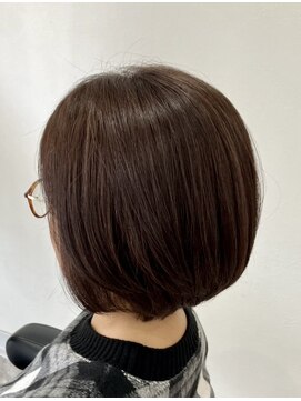 アンジュールヘアーワークス(1//jour hairworks) 明るめだけど白髪が染まる脱白髪染めカラー