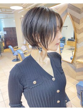 ネオリーブ モカ 川崎チネチッタ店(Neolive mocca) 似合わせカット 大人 ショートボブ 前髪 川崎 イメチェン