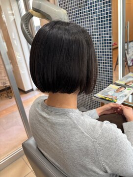 スタジオ アルファプラス 日暮里店(studio α+) ハイライト/白髪ぼかし/ブリーチ/ダブルカラー/ボブ/カラー