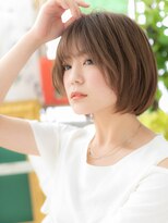 カバーヘア イヴ 戸頭店(COVER HAIR EVE)&nbsp;★マロンベージュアッシュ美髪丸みショートミニボブ20代30代★1