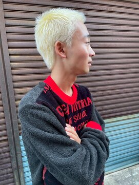 フォークロア 本店(Folk Lore) メンズベリーベリーショートカラー