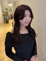 ジアン バイ ミルボン NU茶屋町+(GIEN by milbon)&nbsp;暖色カラー/ボルドーカラー/暗髪カラー/吉岡美音